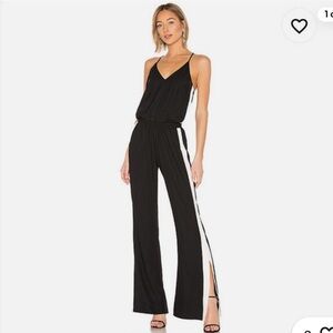 Amanda Uprichard Black and White Jumpsuit